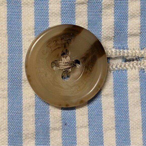 Vineyard Vines Mens Seersucker Blazer 40L 100% Cotton Preppy Nantucket Yacht - Picture 5 of 12